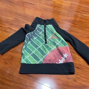 Preloved NFL Chicago bears 18 months half zip sweat shirt.